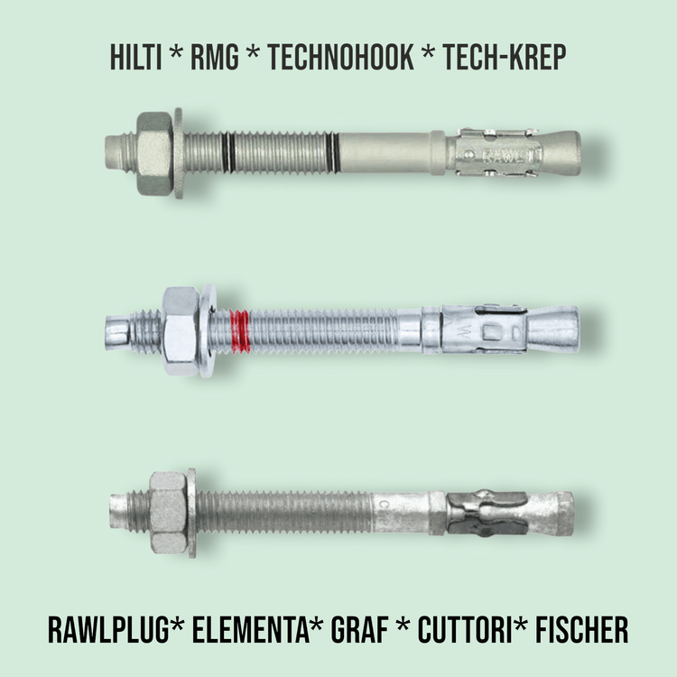 Анкеры механические стальные