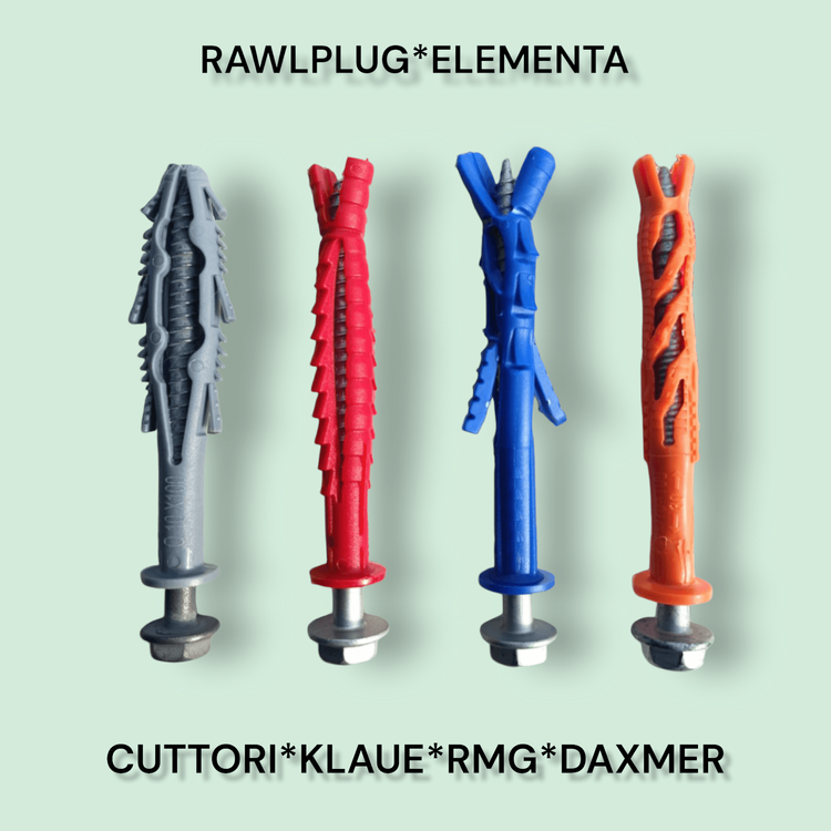 Фасадные и рамные дюбели