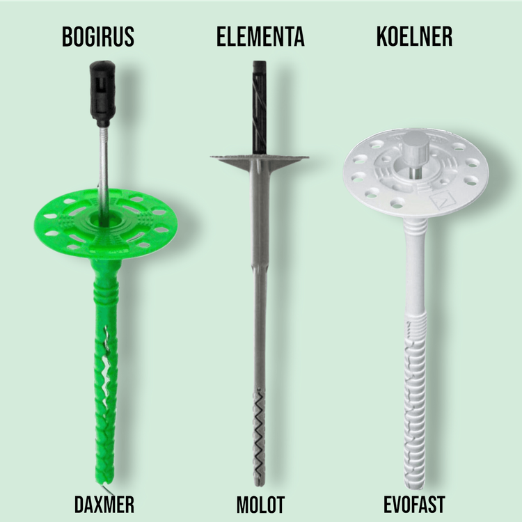  Тарельчатые дюбели