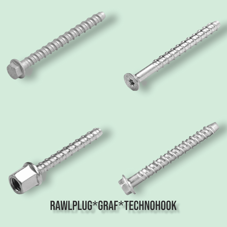 Анкеры-шурупы по бетону
